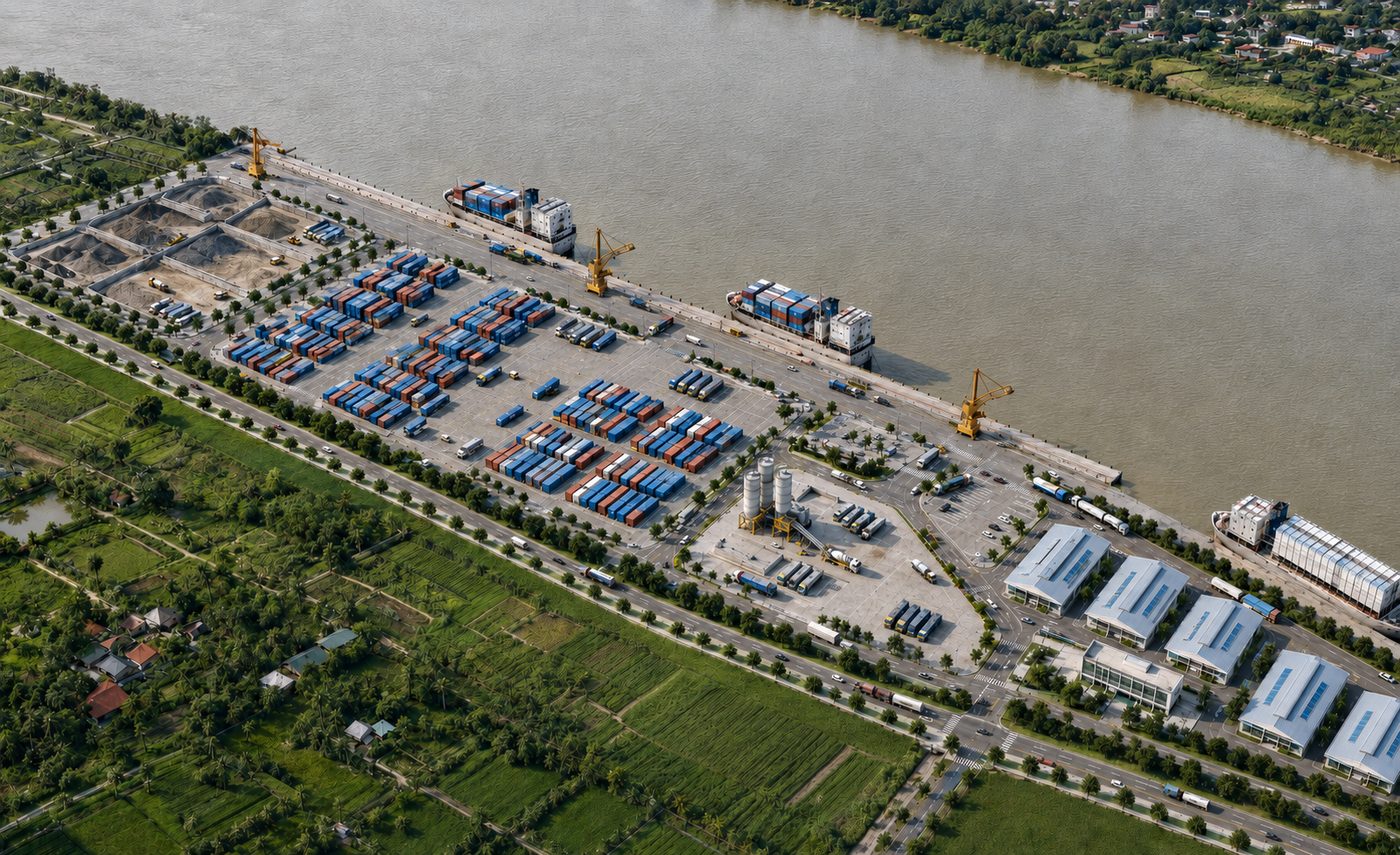 Phối cảnh Cảng Sơn Tây