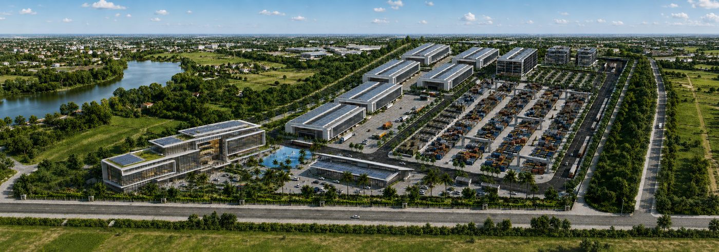 Phối cảnh Điểm thông quan nội địa thành phố Hà Nội