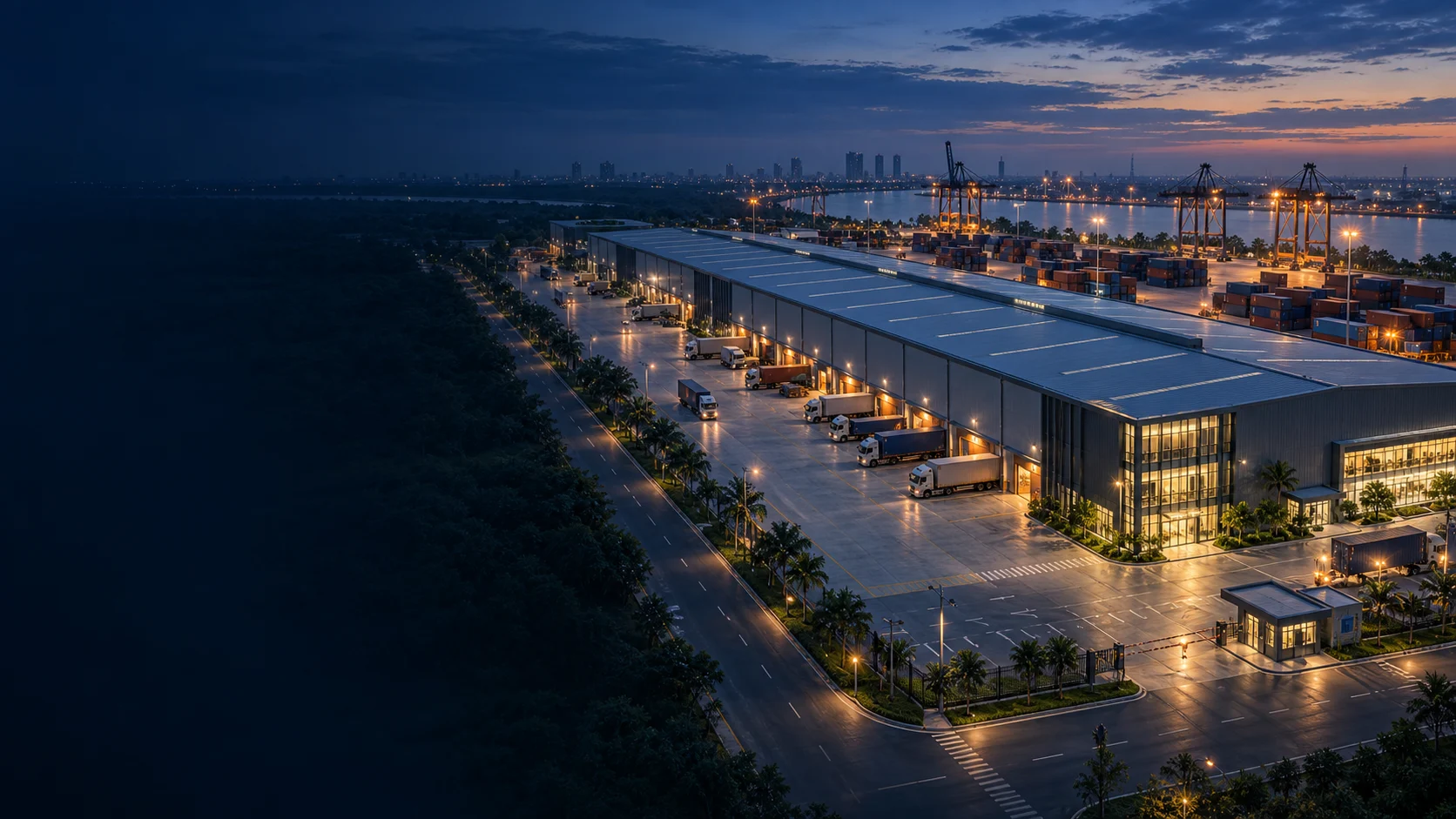 Phối cảnh hạ tầng logistics